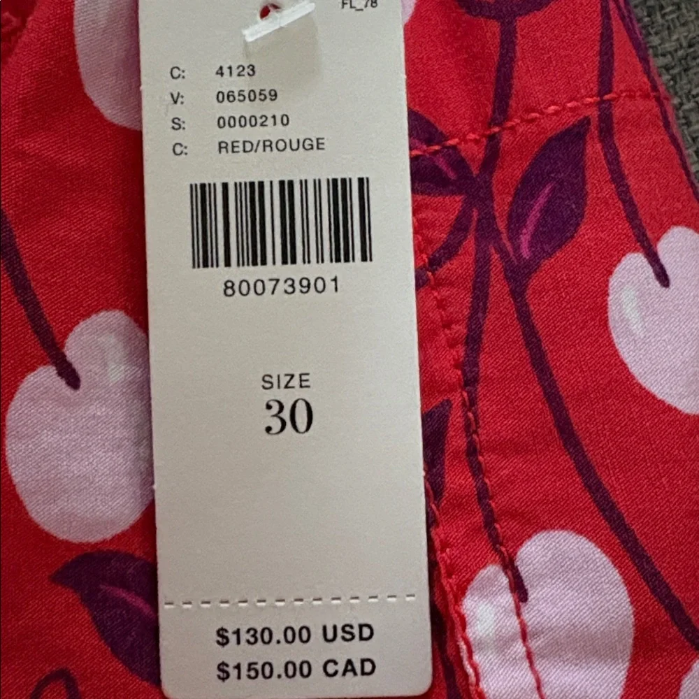 Maeve by Anthropologie The Colette Cherries Wide-Leg Pants - Picture 6 of 6